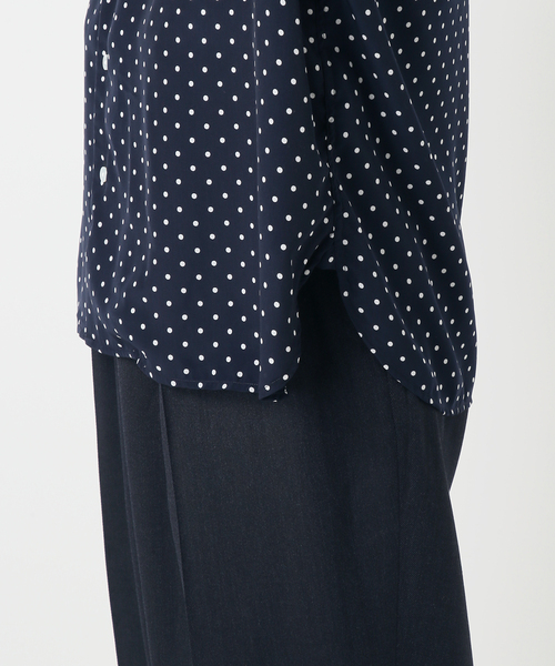 EDIFICE（エディフィス）の「ドット アーミーシャツ（シャツ/ブラウス・メンズ・ネイビー・MEDIUM/LARGE）」の22枚目の写真