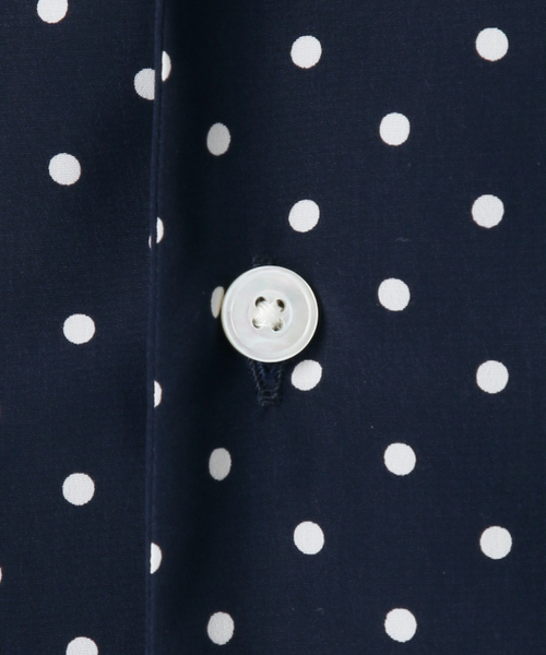 EDIFICE（エディフィス）の「ドット アーミーシャツ（シャツ/ブラウス・メンズ・ネイビー・MEDIUM/LARGE）」の16枚目の写真