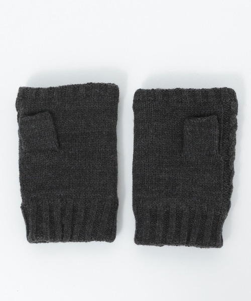 BAYFLOW（ベイフロー）の「ニットグローブ（手袋・メンズ・グレー/チャコール・FREE）」の5枚目の写真