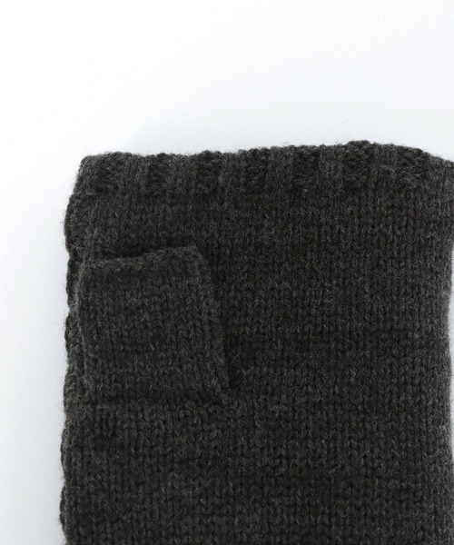 BAYFLOW（ベイフロー）の「ニットグローブ（手袋・メンズ・グレー/チャコール・FREE）」の7枚目の写真