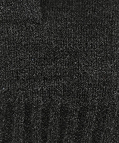 BAYFLOW（ベイフロー）の「ニットグローブ（手袋・メンズ・グレー/チャコール・FREE）」の9枚目の写真