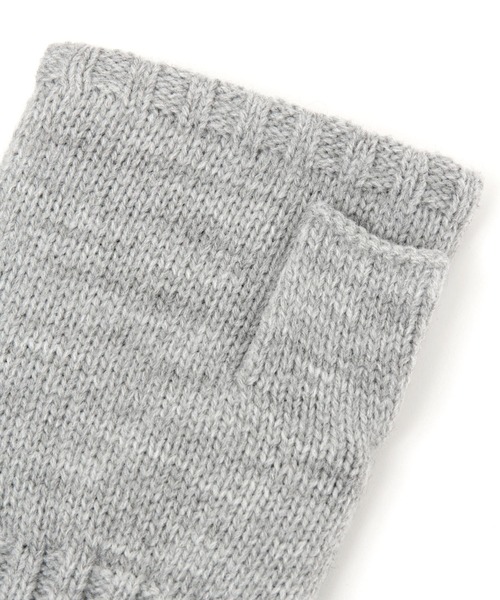 BAYFLOW（ベイフロー）の「ニットグローブ（手袋・メンズ・グレー/チャコール・FREE）」の12枚目の写真