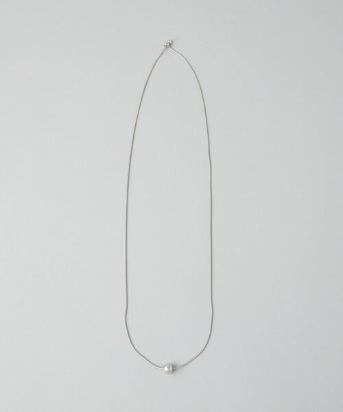 CITEN（シテン）の「＜CITEN＞スライドギール ロング ネックレス（ネックレス・レディース・シルバー/ゴールド・FREE）」の3枚目の写真