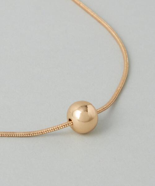 CITEN（シテン）の「＜CITEN＞スライドギール ロング ネックレス（ネックレス・レディース・シルバー/ゴールド・FREE）」の5枚目の写真