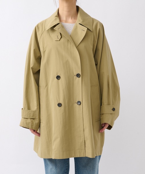 RIVE DROITE（リヴドロワ）の「オーバーミドルトレンチコート（トレンチコート・レディース・ベージュ/カーキ・FREE）」の21枚目の写真