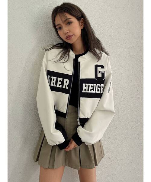 GYDA（ジェイダ）の「GYDAラインプリーツスカートライクショートパンツ（スカート・レディース・ブラック/ベージュ・SMALL/MEDIUM）」の19枚目の写真