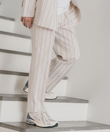 EDIFICE | シルクネップ ストライプパンツ(スラックス)