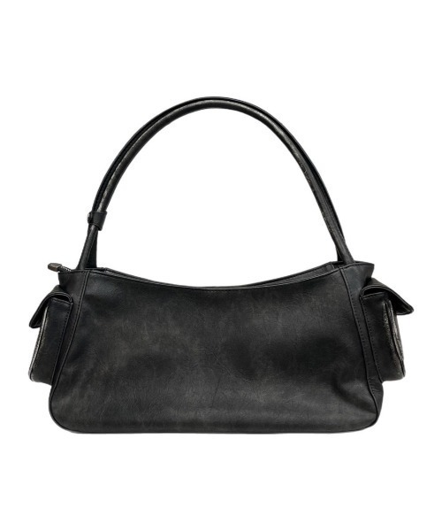 Chikashitsu +（チカシツプラス）の「ストリートファッション Chikashitsu + チカシツプラス vintage mini hand bag バッグ ハンドバッグ 合成皮革 ヴィンテージバッグ 大容量バッグ 韓国ファッション 韓国ストリート（ハンドバッグ・メンズ・ブラック/ブラウン・ONE SIZE）」の13枚目の写真