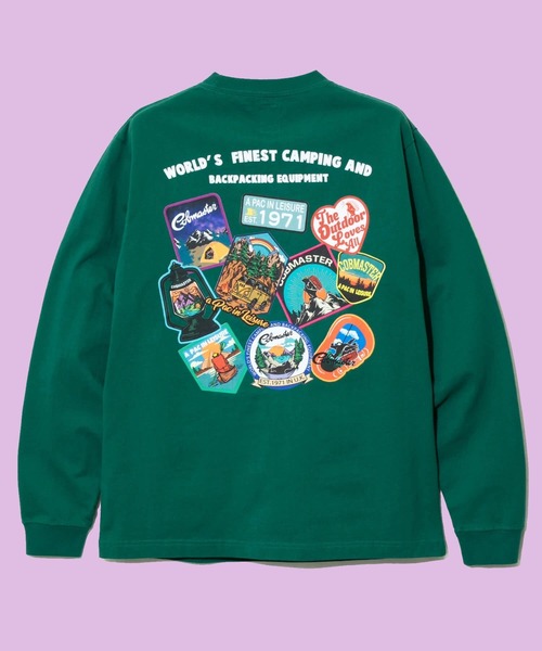 go slow caravan（ゴースローキャラバン）の「COBMASTER/コブマスター　ベーシックL/STEE（ワッペンコラージュ）（Tシャツ/カットソー・メンズ・オートミール/ブラック/イエロー/グリーン系その他・MEDIUM/X-LARGE/LARGE）」の3枚目の写真