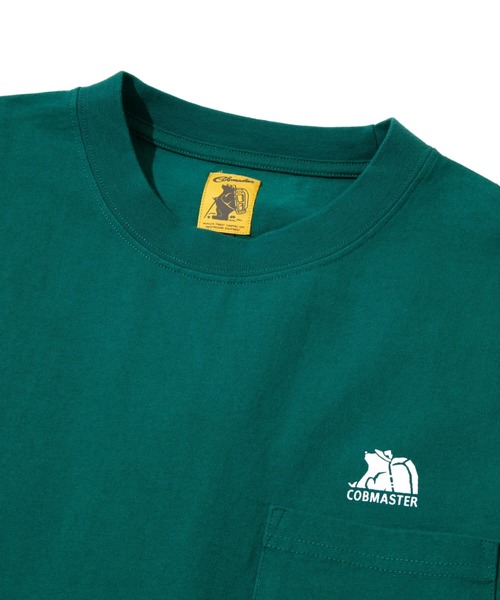 go slow caravan（ゴースローキャラバン）の「COBMASTER/コブマスター　ベーシックL/STEE（ワッペンコラージュ）（Tシャツ/カットソー・メンズ・オートミール/ブラック/イエロー/グリーン系その他・MEDIUM/X-LARGE/LARGE）」の6枚目の写真