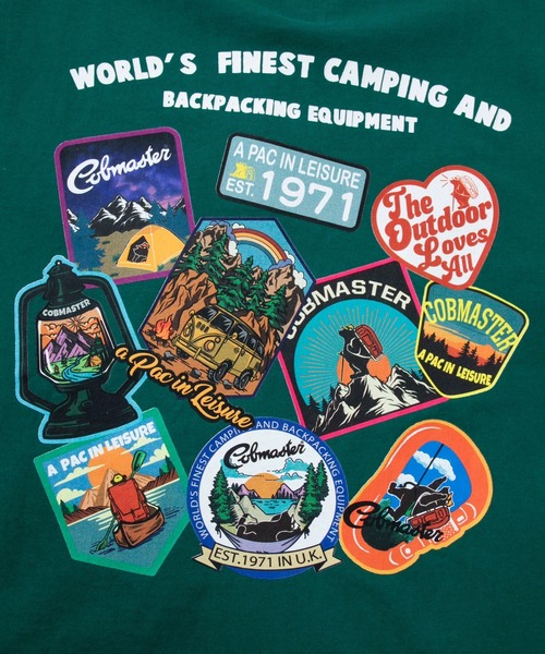 go slow caravan（ゴースローキャラバン）の「COBMASTER/コブマスター　ベーシックL/STEE（ワッペンコラージュ）（Tシャツ/カットソー・メンズ・オートミール/ブラック/イエロー/グリーン系その他・MEDIUM/X-LARGE/LARGE）」の12枚目の写真