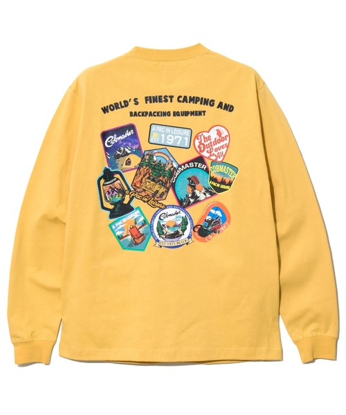go slow caravan（ゴースローキャラバン）の「COBMASTER/コブマスター　ベーシックL/STEE（ワッペンコラージュ）（Tシャツ/カットソー・メンズ・オートミール/ブラック/イエロー/グリーン系その他・MEDIUM/X-LARGE/LARGE）」の14枚目の写真