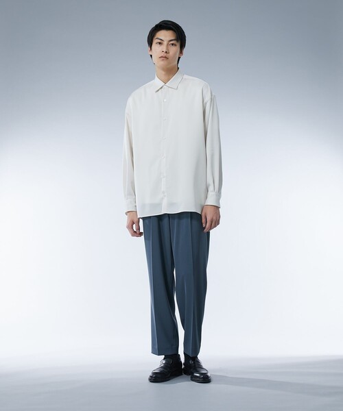 UNITED TOKYO クールドライ ロングスリーブシャツ グレージュ 03