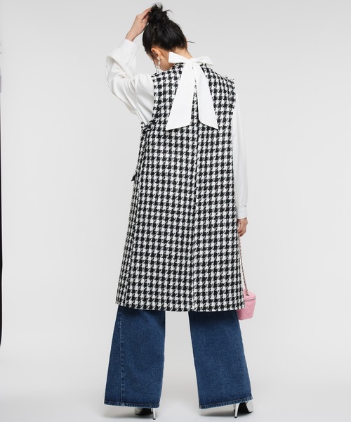 セール】【Narcissus】ツイードロングベスト（ベスト）｜Narcissus