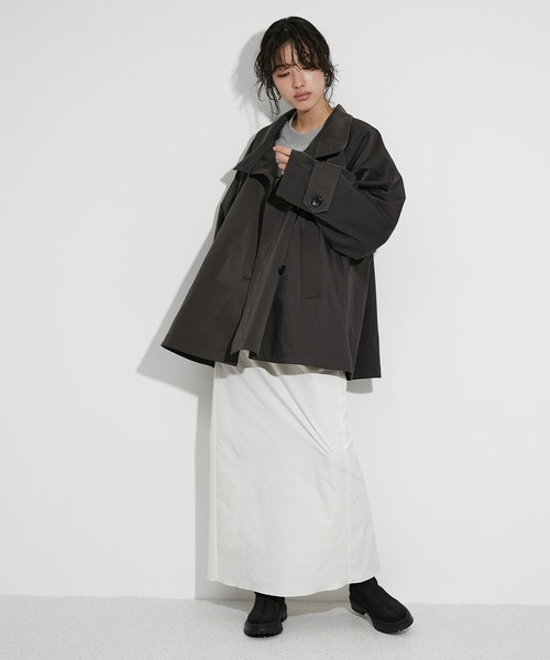 ADAM ET ROPE'（アダムエロペ）の「ウォータープルーフソックスブーツ（ブーツ・レディース・ブラック・23.0cm/23.5cm/24.0cm/24.5cm）」の3枚目の写真