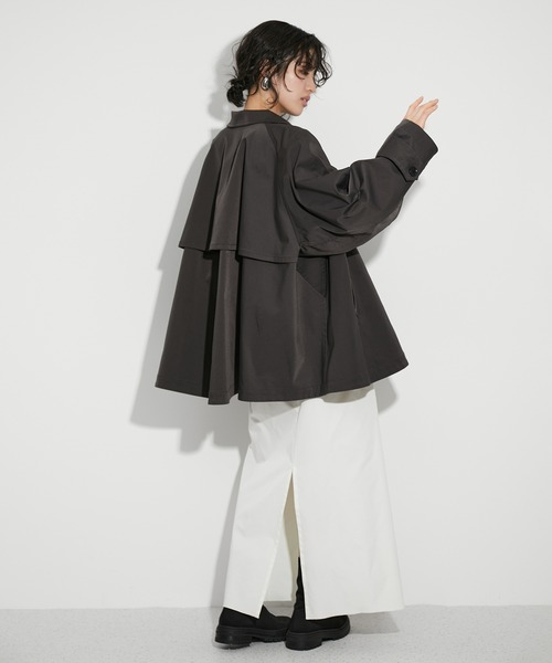 ADAM ET ROPE'（アダムエロペ）の「ウォータープルーフソックスブーツ（ブーツ・レディース・ブラック・23.0cm/23.5cm/24.0cm/24.5cm）」の4枚目の写真