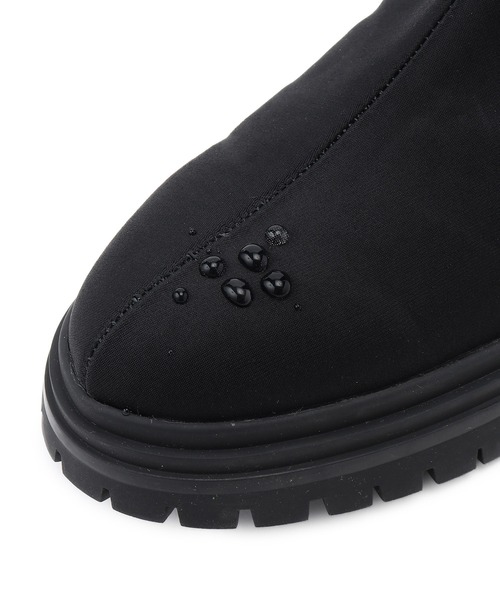 ADAM ET ROPE'（アダムエロペ）の「ウォータープルーフソックスブーツ（ブーツ・レディース・ブラック・23.0cm/23.5cm/24.0cm/24.5cm）」の10枚目の写真