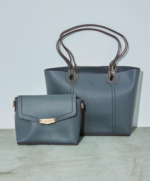 D.KELLY（ディーケリー）の「D.KELLY ホースシューデザイン2wayトートバッグ ママバッグ ショルダーバッグ レディース バッグ（トートバッグ・レディース・ホワイト系その他/キャメル/ダークブルー/モカ/マスタード/ミント/ブラック/ライトピンク/ライトグレー/レッド・ONE SIZE）」の7枚目の写真