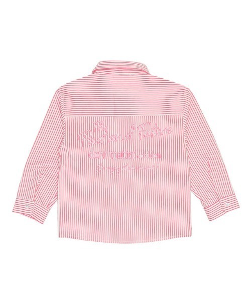 BABYDOLL(ベビードール)の「ストライプ シャツ 9214K(シャツ/ブラウス・キッズ・ブルー/ピンク・110cm/90cm/100cm/120cm/130cm/140cm)」の5枚目の写真