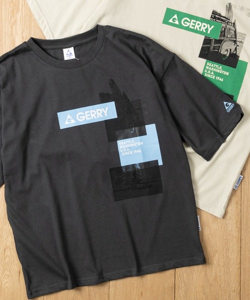 GERRY(ジェリー)の「【30】〔GERRY/ジェリー〕DRY天竺 オーバーサイズ 6分袖Tシャツ(Tシャツ/カットソー・キッズ・グレー系4/ベージュ系1/ブラック系2/ブルー系2/ブルー系4/ブラック系1/ベージュ系2/ブラック系3/カーキ系3/ブルー系3/カーキ系1/ベージュ系4/ブラック系4/カーキ系4/グレー系5/ブルー系5/ベージュ系5/ベージュ系6/ホワイト系6/グレー系6/ブルー系6・130/140/150/160)」の7枚目の写真