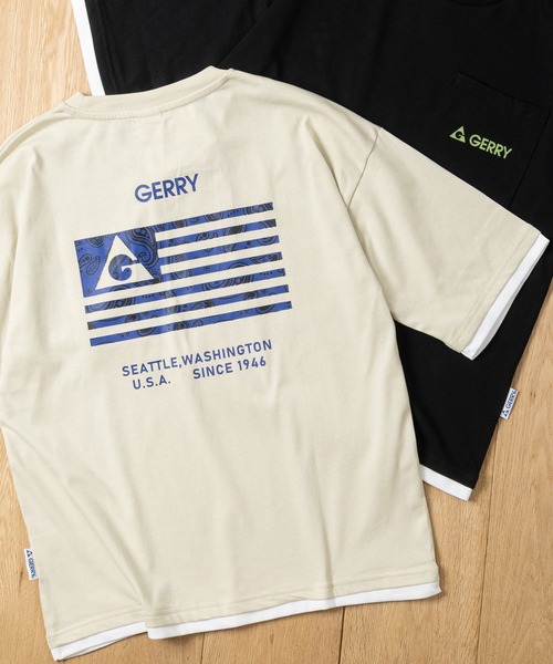 GERRY(ジェリー)の「【30】〔GERRY/ジェリー〕DRY天竺 オーバーサイズ 6分袖Tシャツ(Tシャツ/カットソー・キッズ・グレー系4/ベージュ系1/ブラック系2/ブルー系2/ブルー系4/ブラック系1/ベージュ系2/ブラック系3/カーキ系3/ブルー系3/カーキ系1/ベージュ系4/ブラック系4/カーキ系4/グレー系5/ブルー系5/ベージュ系5/ベージュ系6/ホワイト系6/グレー系6/ブルー系6・130/140/150/160)」の10枚目の写真