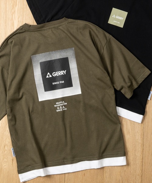 GERRY(ジェリー)の「【30】〔GERRY/ジェリー〕DRY天竺 オーバーサイズ 6分袖Tシャツ(Tシャツ/カットソー・キッズ・グレー系4/ベージュ系1/ブラック系2/ブルー系2/ブルー系4/ブラック系1/ベージュ系2/ブラック系3/カーキ系3/ブルー系3/カーキ系1/ベージュ系4/ブラック系4/カーキ系4/グレー系5/ブルー系5/ベージュ系5/ベージュ系6/ホワイト系6/グレー系6/ブルー系6・130/140/150/160)」の14枚目の写真