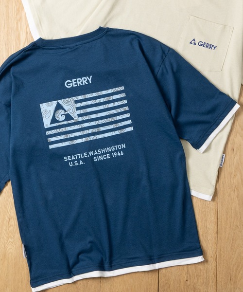 GERRY(ジェリー)の「【30】〔GERRY/ジェリー〕DRY天竺 オーバーサイズ 6分袖Tシャツ(Tシャツ/カットソー・キッズ・グレー系4/ベージュ系1/ブラック系2/ブルー系2/ブルー系4/ブラック系1/ベージュ系2/ブラック系3/カーキ系3/ブルー系3/カーキ系1/ベージュ系4/ブラック系4/カーキ系4/グレー系5/ブルー系5/ベージュ系5/ベージュ系6/ホワイト系6/グレー系6/ブルー系6・130/140/150/160)」の17枚目の写真