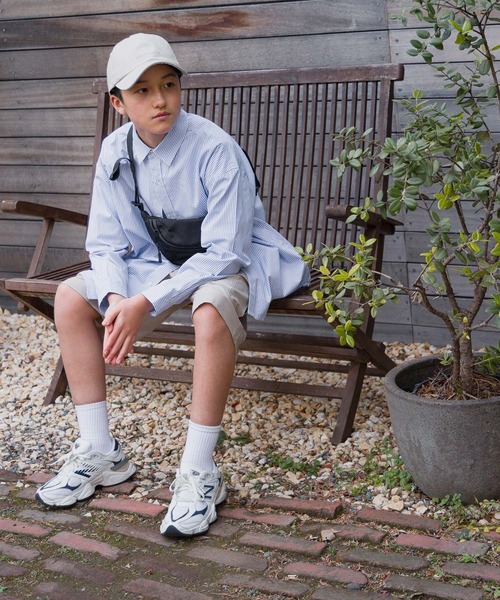 GLOBAL WORK（グローバルワーク）の「ストレッチカーゴショーツ/AND YUA ANY/976547（カーゴパンツ・キッズ・ベージュ/ブラック/カーキ・150cm/160cm/170cm）」の12枚目の写真