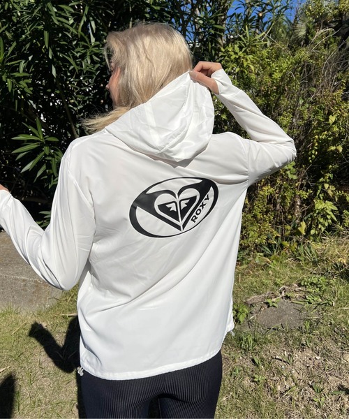 ロージーモンスター　水際　パーカー ROXY（ロキシー） ラッシュガード AURORA /ロキシー長袖ジップアップ