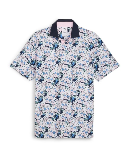 PUMA（プーマ）の「PUMA プーマ メンズ ゴルフ PUMA x ARNOLD PALMER フローラル 半袖 ポロシャツ（ポロシャツ・メンズ・ホワイト系その他・X-SMALL/LARGE/MEDIUM/X-LARGE/SMALL）」の8枚目の写真