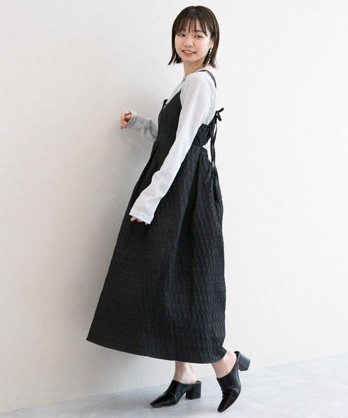 RAGEBLUE（レイジブルー）の「アソートジップ/フレアキャミワンピース（ワンピース・レディース・ブラック/ブラック系その他/ブルー系その他・FREE）」の10枚目の写真