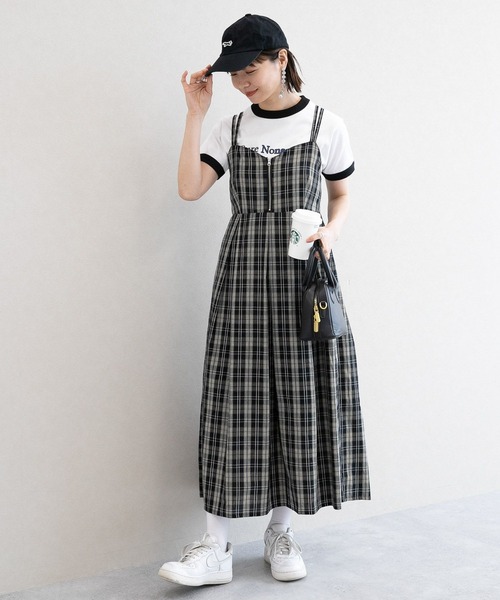 RAGEBLUE（レイジブルー）の「アソートジップ/フレアキャミワンピース（ワンピース・レディース・ブラック/ブラック系その他/ブルー系その他・FREE）」の14枚目の写真