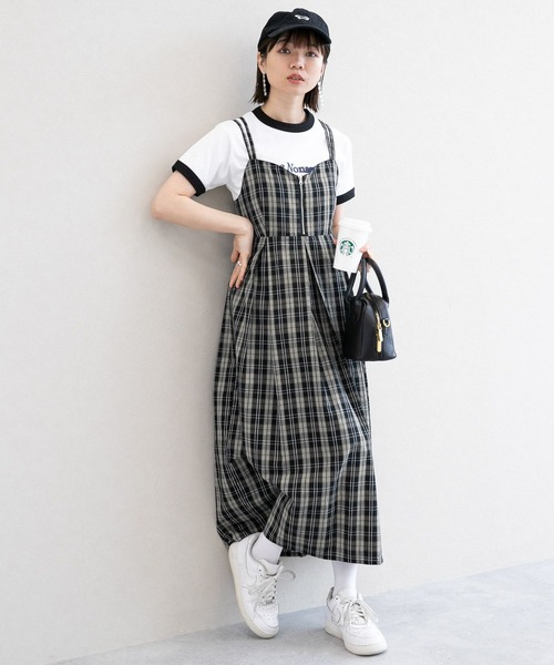 RAGEBLUE（レイジブルー）の「アソートジップ/フレアキャミワンピース（ワンピース・レディース・ブラック/ブラック系その他/ブルー系その他・FREE）」の15枚目の写真