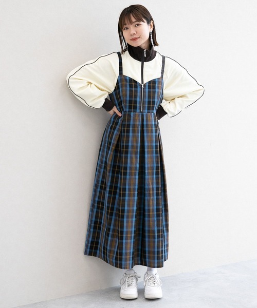 RAGEBLUE（レイジブルー）の「アソートジップ/フレアキャミワンピース（ワンピース・レディース・ブラック/ブラック系その他/ブルー系その他・FREE）」の18枚目の写真