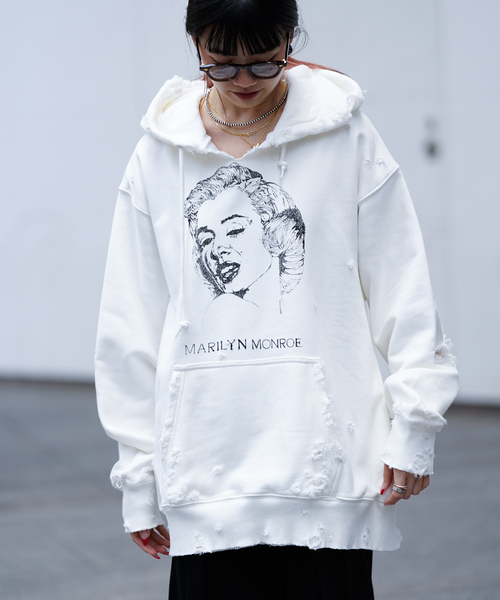TEPPEI FURUYAMA フーディ TEPPEI FURUYAMA - 【残り一点】Chaos Print W-zip Parka