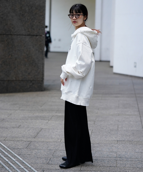 JOINT WORKS(ジョイントワークス)の「【TEPPEI FURUYAMA/テッペイ フルヤマ】 MARILYN(パーカー・メンズ・ホワイト・FREE)」の4枚目の写真