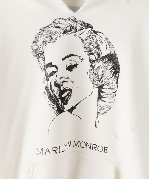 JOINT WORKS(ジョイントワークス)の「【TEPPEI FURUYAMA/テッペイ フルヤマ】 MARILYN(パーカー・メンズ・ホワイト・FREE)」の9枚目の写真