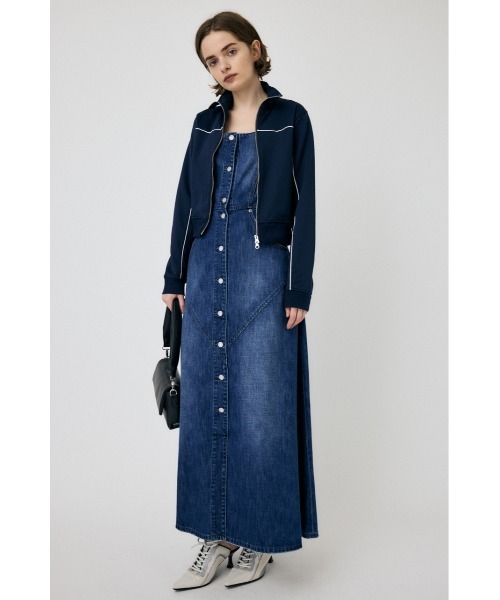 MOUSSY(マウジー)の「PIPING Tトラックジャケット(その他アウター・レディース・アイボリー/ライトグレー/ネイビー・FREE)」の22枚目の写真