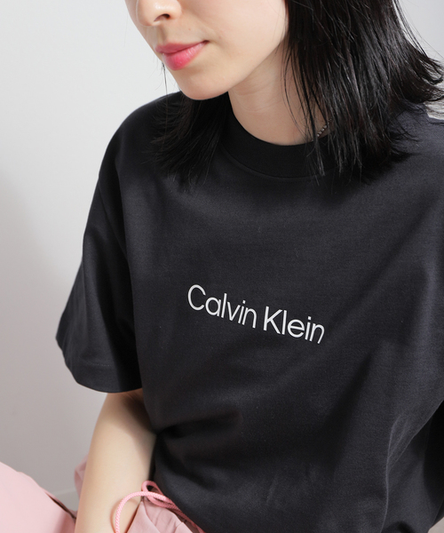 Calvin Klein - 美品 Calvin Klein Jeans ロゴ Tシャツ ブラック