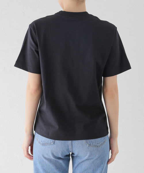 Calvin Klein（カルバン・クライン）の「【Calvin Klein / カルバン クライン】US SS STANDARD LOGO TEE（Tシャツ/カットソー・レディース・ホワイト/パープル/ブラック・SMALL）」の21枚目の写真