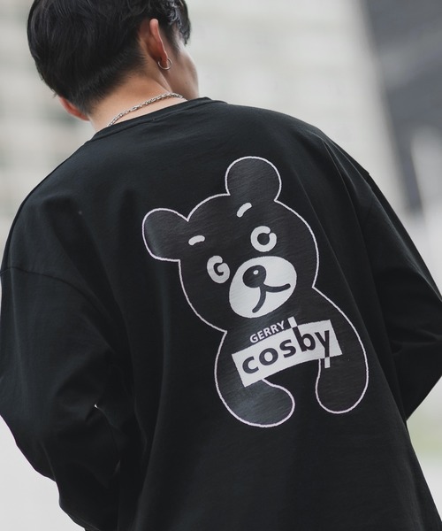 Gerry Cosby(ジェリーコスビー)の「【GERRY cosby】別注 プリント 長袖Tシャツ(Tシャツ/カットソー・メンズ・ホワイト系/ホワイト系1/グレー系1/グレー系/ブラック系1/ブラック系/ホワイト/ブラック/グレー・MEDIUM/X-LARGE/LARGE)」の7枚目の写真