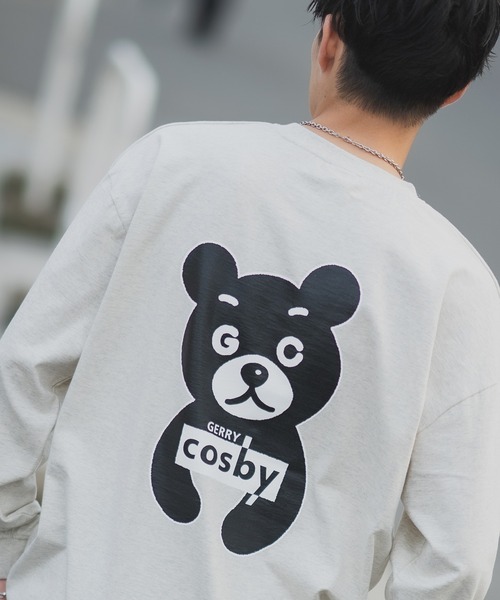 Gerry Cosby(ジェリーコスビー)の「【GERRY cosby】別注 プリント 長袖Tシャツ(Tシャツ/カットソー・メンズ・ホワイト系/ホワイト系1/グレー系1/グレー系/ブラック系1/ブラック系/ホワイト/ブラック/グレー・MEDIUM/X-LARGE/LARGE)」の9枚目の写真