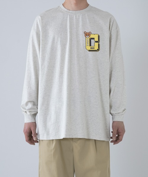 Gerry Cosby(ジェリーコスビー)の「【GERRY cosby】別注 プリント 長袖Tシャツ(Tシャツ/カットソー・メンズ・ホワイト系/ホワイト系1/グレー系1/グレー系/ブラック系1/ブラック系/ホワイト/ブラック/グレー・MEDIUM/X-LARGE/LARGE)」の19枚目の写真