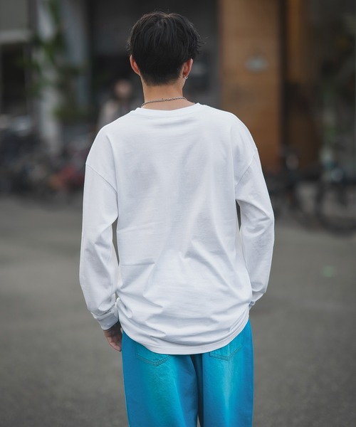 Gerry Cosby(ジェリーコスビー)の「【GERRY cosby】別注 プリント 長袖Tシャツ(Tシャツ/カットソー・メンズ・ホワイト系/ホワイト系1/グレー系1/グレー系/ブラック系1/ブラック系/ホワイト/ブラック/グレー・MEDIUM/X-LARGE/LARGE)」の11枚目の写真