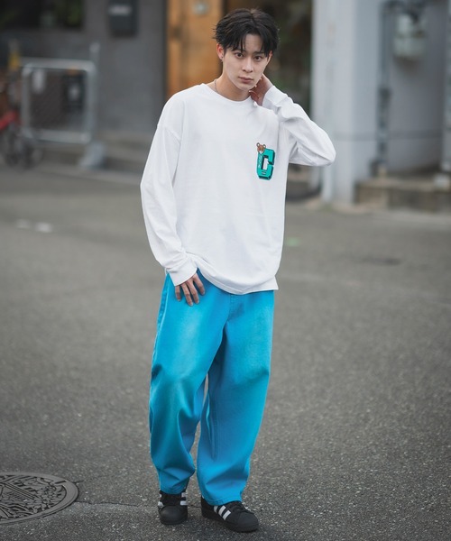 Gerry Cosby(ジェリーコスビー)の「【GERRY cosby】別注 プリント 長袖Tシャツ(Tシャツ/カットソー・メンズ・ホワイト系/ホワイト系1/グレー系1/グレー系/ブラック系1/ブラック系/ホワイト/ブラック/グレー・MEDIUM/X-LARGE/LARGE)」の12枚目の写真