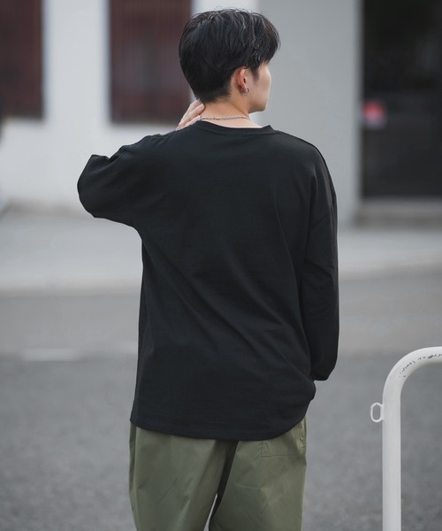 Gerry Cosby(ジェリーコスビー)の「【GERRY cosby】別注 プリント 長袖Tシャツ(Tシャツ/カットソー・メンズ・ホワイト系/ホワイト系1/グレー系1/グレー系/ブラック系1/ブラック系/ホワイト/ブラック/グレー・MEDIUM/X-LARGE/LARGE)」の14枚目の写真