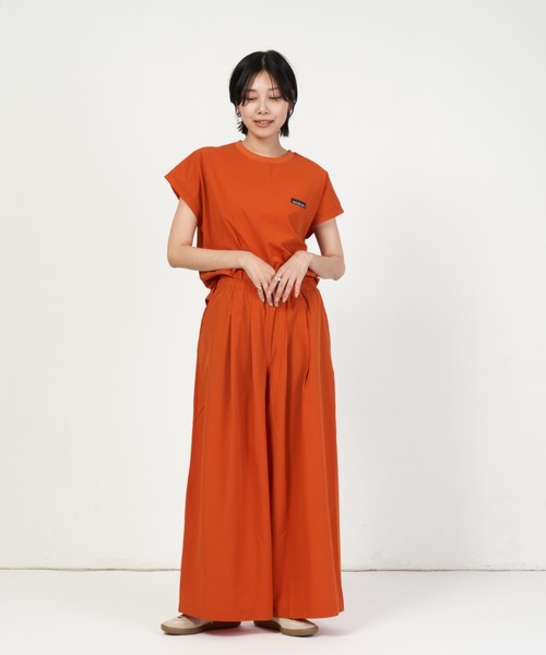 THOUSAND MILE(サウザンドマイル)の「FRENCH SLEEVE SHIRT & LONG PANTS SET(その他トップス・レディース・ブラック/グレー系その他/オリーブ/オレンジ・FREE)」の14枚目の写真