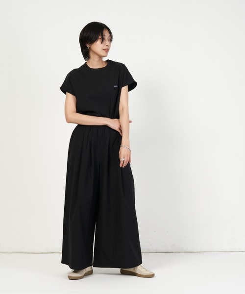 THOUSAND MILE(サウザンドマイル)の「FRENCH SLEEVE SHIRT & LONG PANTS SET(その他トップス・レディース・ブラック/グレー系その他/オリーブ/オレンジ・FREE)」の22枚目の写真