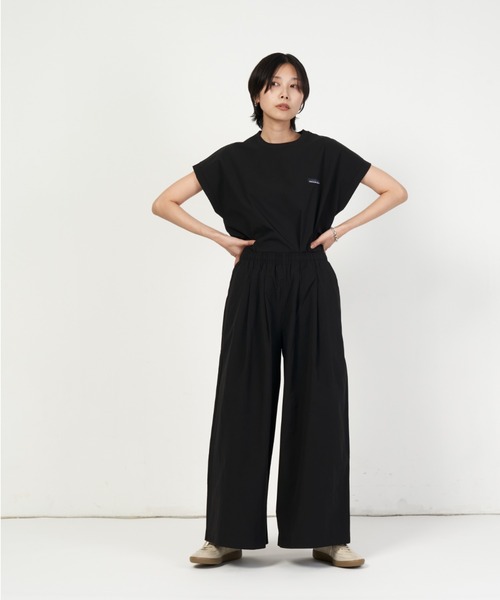 THOUSAND MILE(サウザンドマイル)の「FRENCH SLEEVE SHIRT & LONG PANTS SET(その他トップス・レディース・ブラック/グレー系その他/オリーブ/オレンジ・FREE)」の20枚目の写真