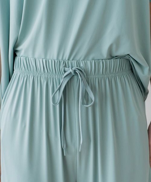 VitaFelice（ヴィータフェリーチェ）の「フローズンスムースルームウェア 上下セット（ルームウェア/パジャマ・レディース・グレー/スカイブルー/チャコール/グリーン系その他・FREE）」の19枚目の写真